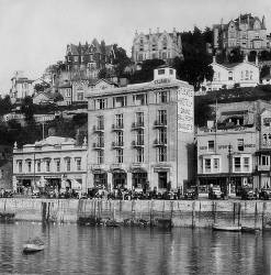 The St James Hotel and Restaurant where the Rotary Club of Torquay first met in September 1920. 